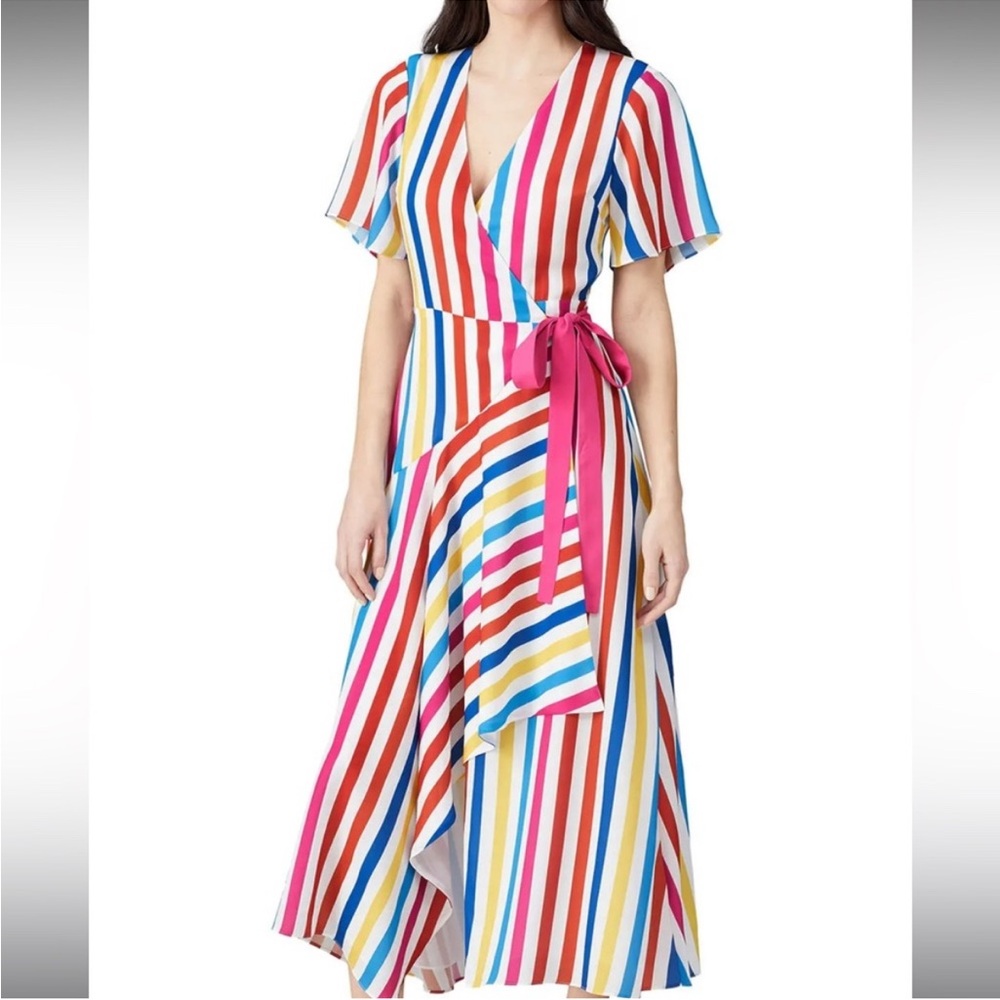 Color Me Courtney wrap dress